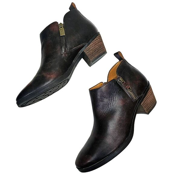 Women's Size 9 Vionic "Cecily" Leather Ankle Bootie - Picture 2 of 11